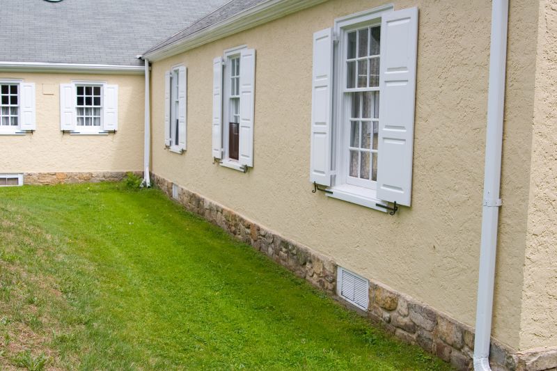 Stucco Finish on Home Exterior